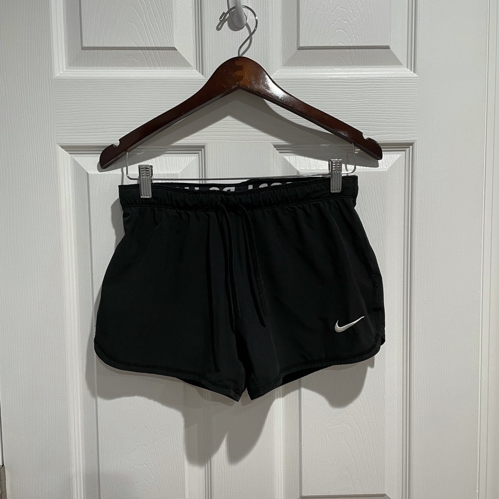 Black Dri-Fit Nike shorts w/ Spanks